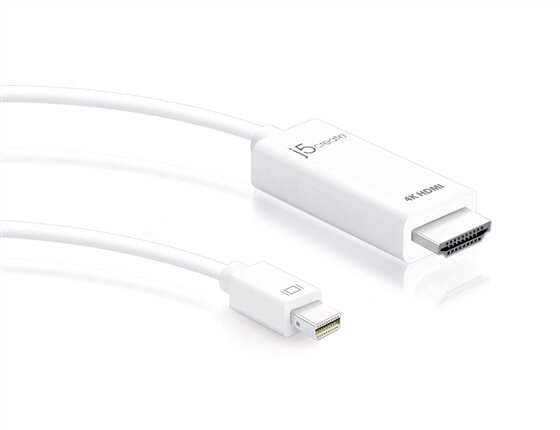 j5create Mini DisplayPort to 4K HDMI Cable-preview.jpg